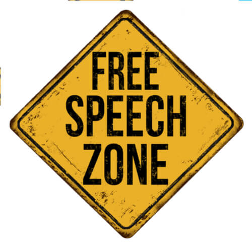 zone speech definition